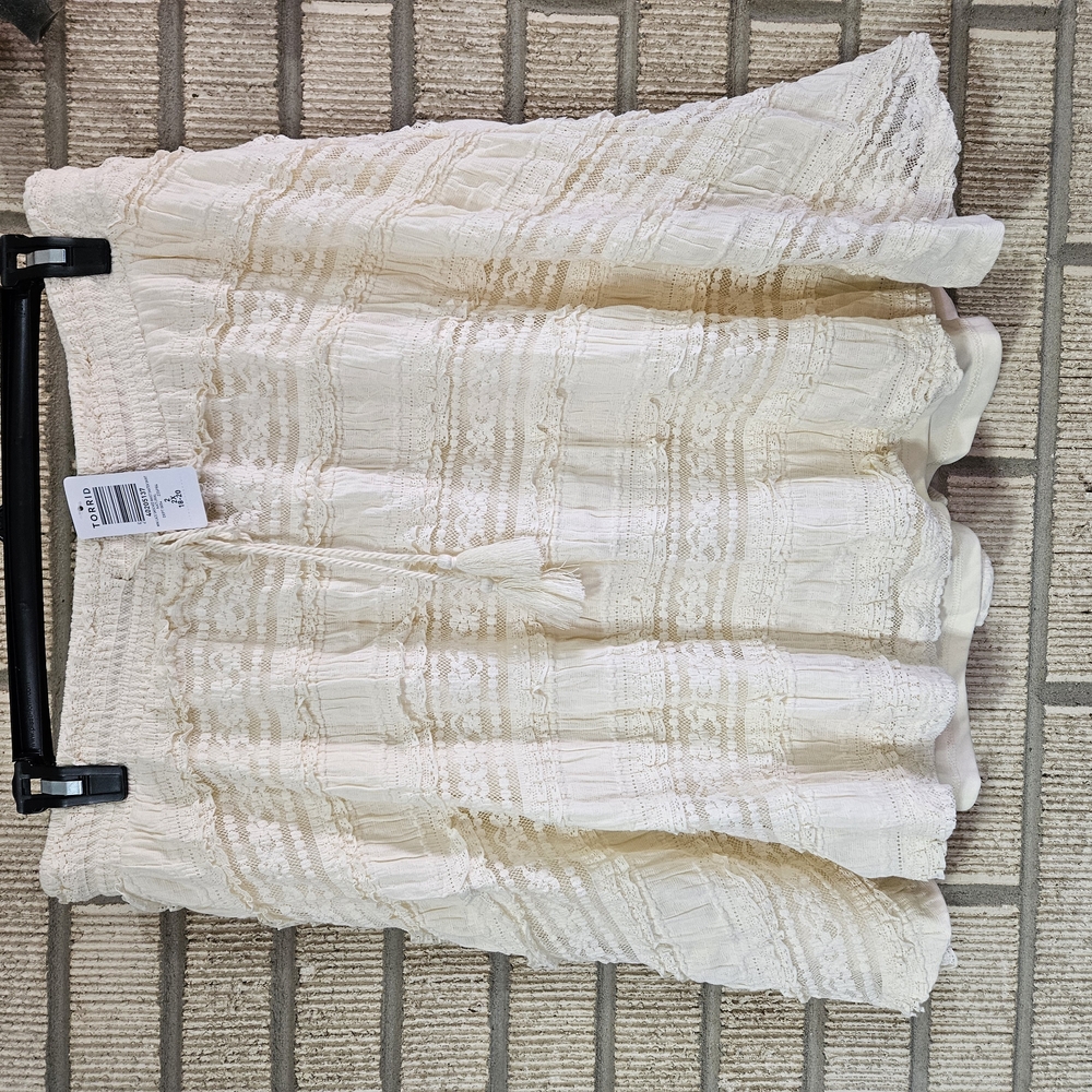 Elegant Cream Skirt